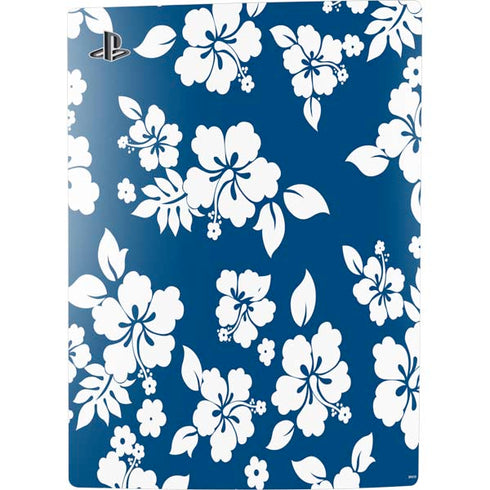 Blue and White PS5 Digital Edition Console Skin